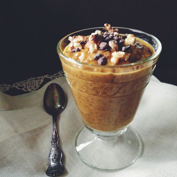 Pumpkin Spice Chia Bowl