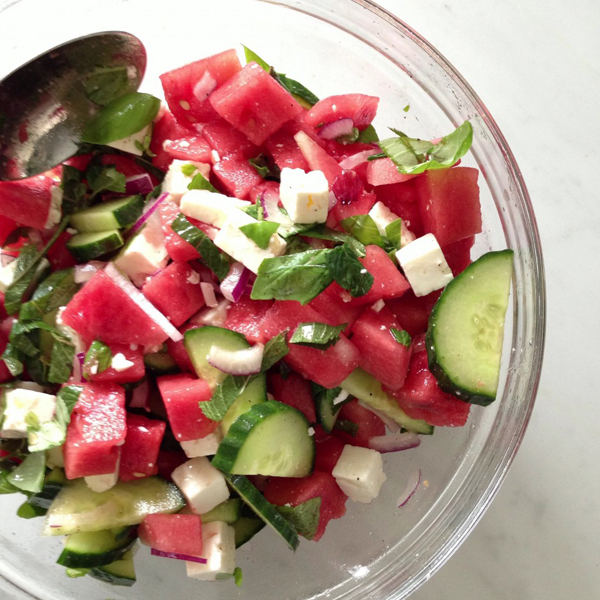 Watermelon Feta Salad
