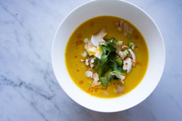 Curried Butternut Squash Soup