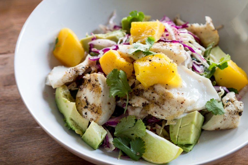 Fish Taco Salad