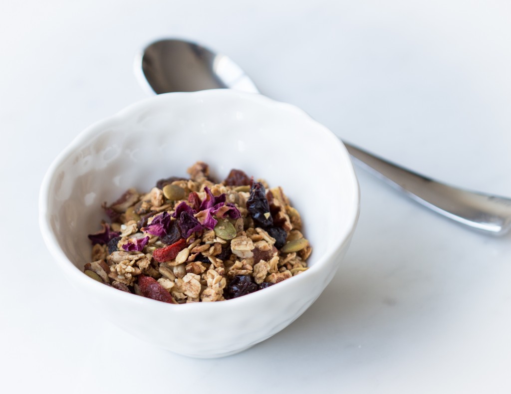 Granola with Rose Petals.1